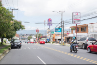 Main Road In Front Of Plaza Dorada Facing Towards Guadalupe
 - Costa Rica