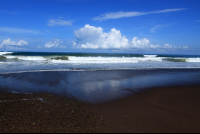 jaco surf lesson beach reflection 
 - Costa Rica