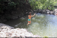Jumping Off Small Cliff
 - Costa Rica