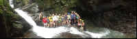 costa canyoning panorama group 
 - Costa Rica