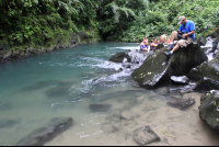 fotuna waterfall upstream 
 - Costa Rica