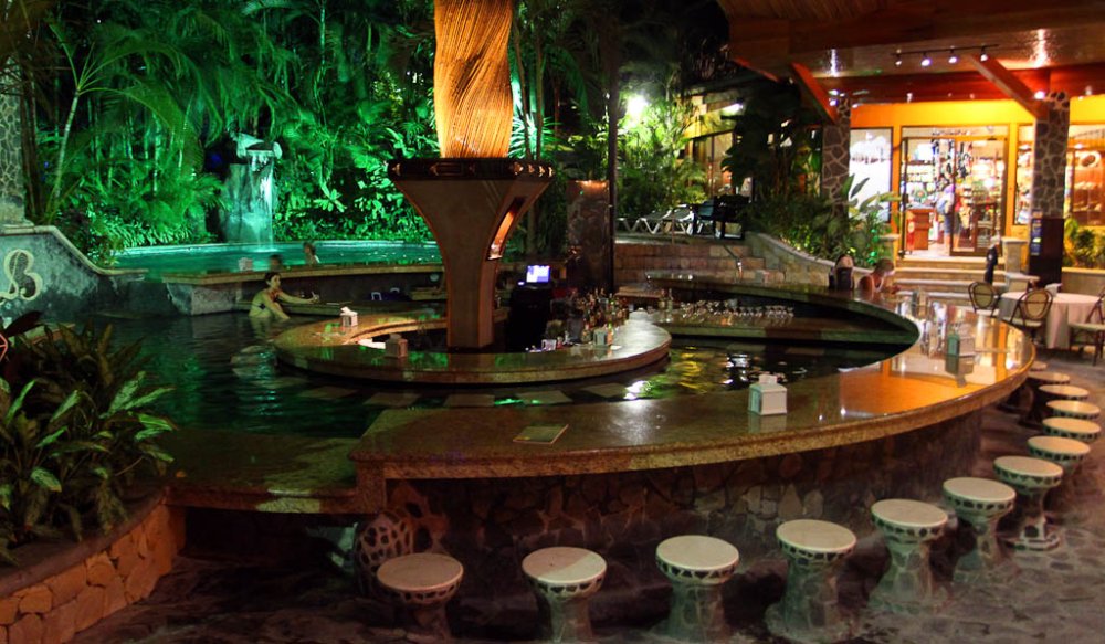 baldi hotsprings main bar 
 - Costa Rica