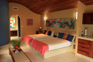 alma del pacifico garden room entrance 
 - Costa Rica
