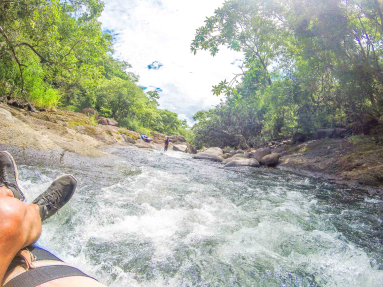 Drifting On The Rapids Tubing Rincon De La Vieja
 - Costa Rica