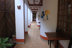 hotel poseidon hallway 
 - Costa Rica