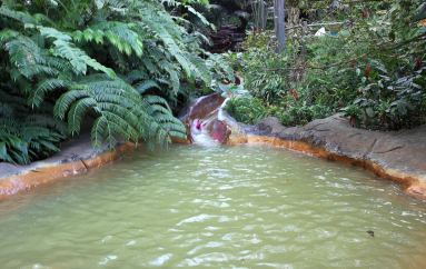 the springs waterslide at perdido hotsprings 
 - Costa Rica