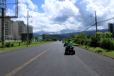 axr atv tour street 
 - Costa Rica