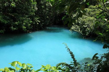 rio celeste lagoon 
 - Costa Rica