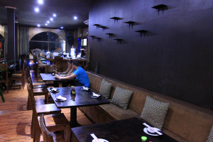 tsunami sushi inside 
 - Costa Rica