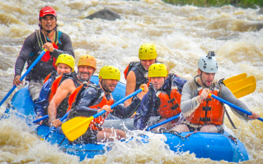 Grande De Orosi Whitewater Rafting Rowing
 - Costa Rica