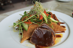 bambu restaurant tuna tatake 
 - Costa Rica