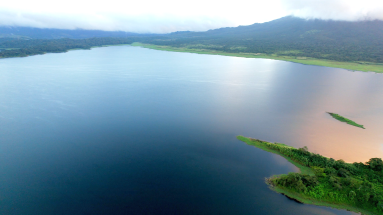 lake arenal aerial view from the castillo area
 - Costa Rica