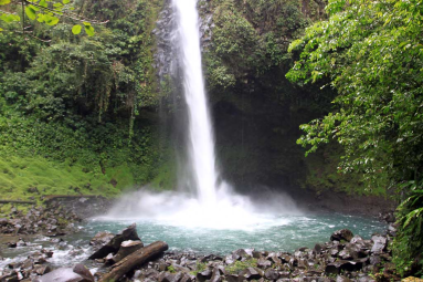 fotuna waterfall pool and fall 
 - Costa Rica