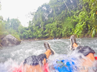 Soaking In Blue River Waters On An Inner Tube Rincon De La Vieja
 - Costa Rica