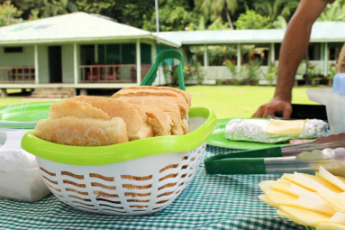 Bread On The Lunch Table San Pedrillo Station
 - Costa Rica