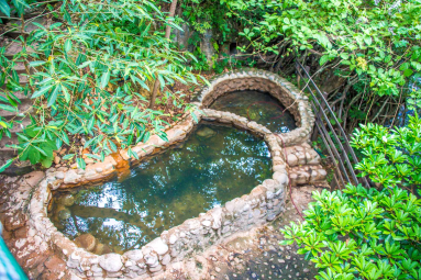 Stand Alone Warm Cement Pool Hot Springs Pools Rincon De La Vieja
 - Costa Rica