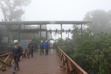 Sky tram overall 
 - Costa Rica