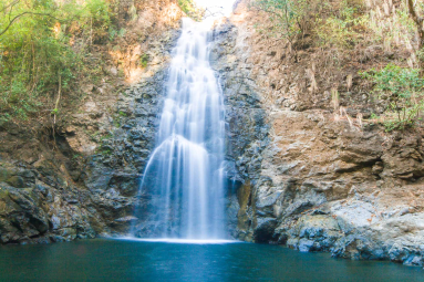 Lower Montezuma Waterfall Front View
 - Costa Rica
