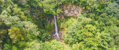 Tizati Waterfall View Tizati Zip Line Rincon De La Vieja
 - Costa Rica