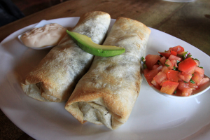 caliches chicken burritos 
 - Costa Rica